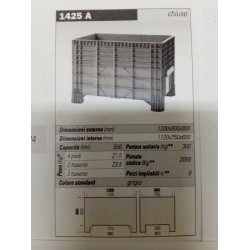 CASSONO BINS 120 X 80 X 80