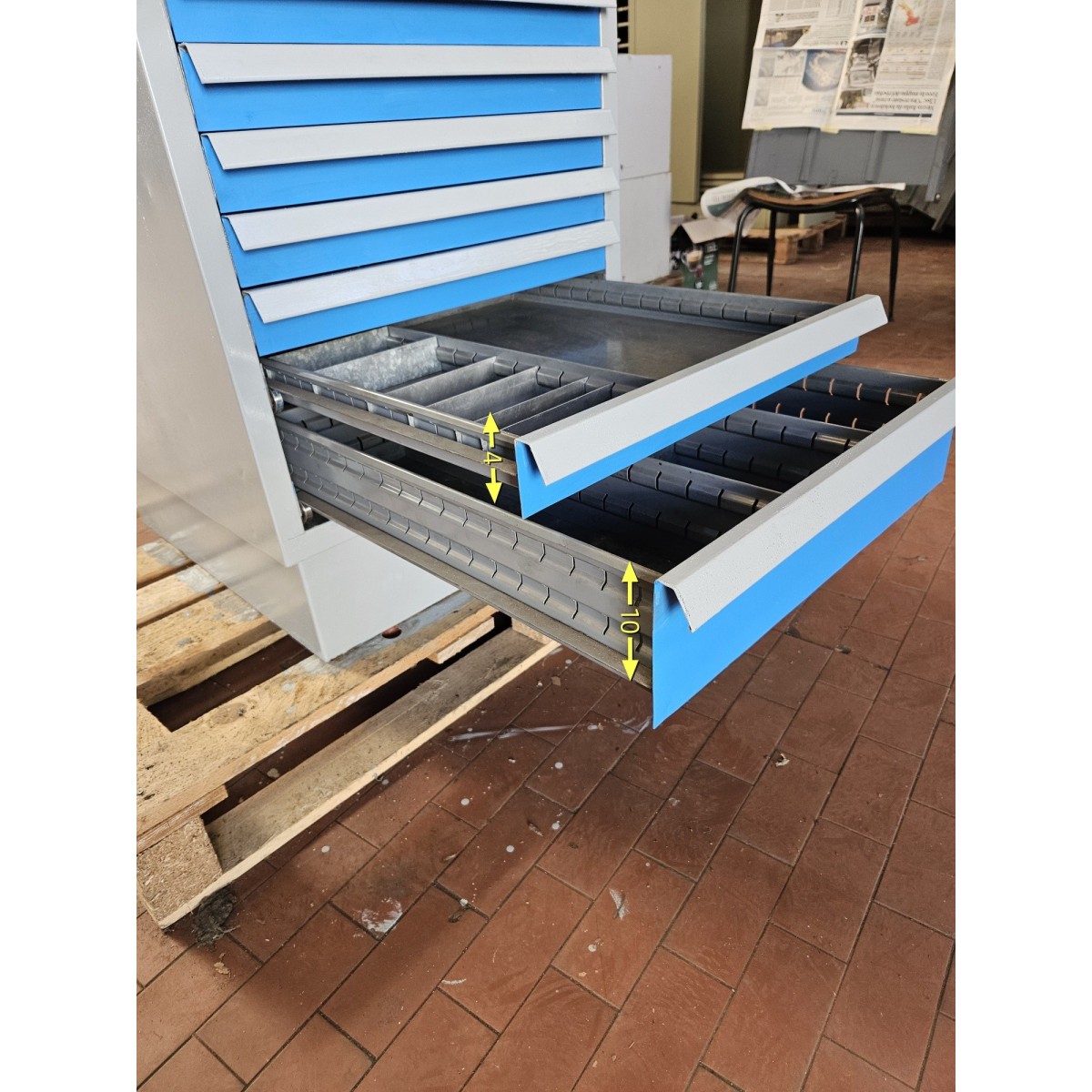 Cassettiera porta minuteria