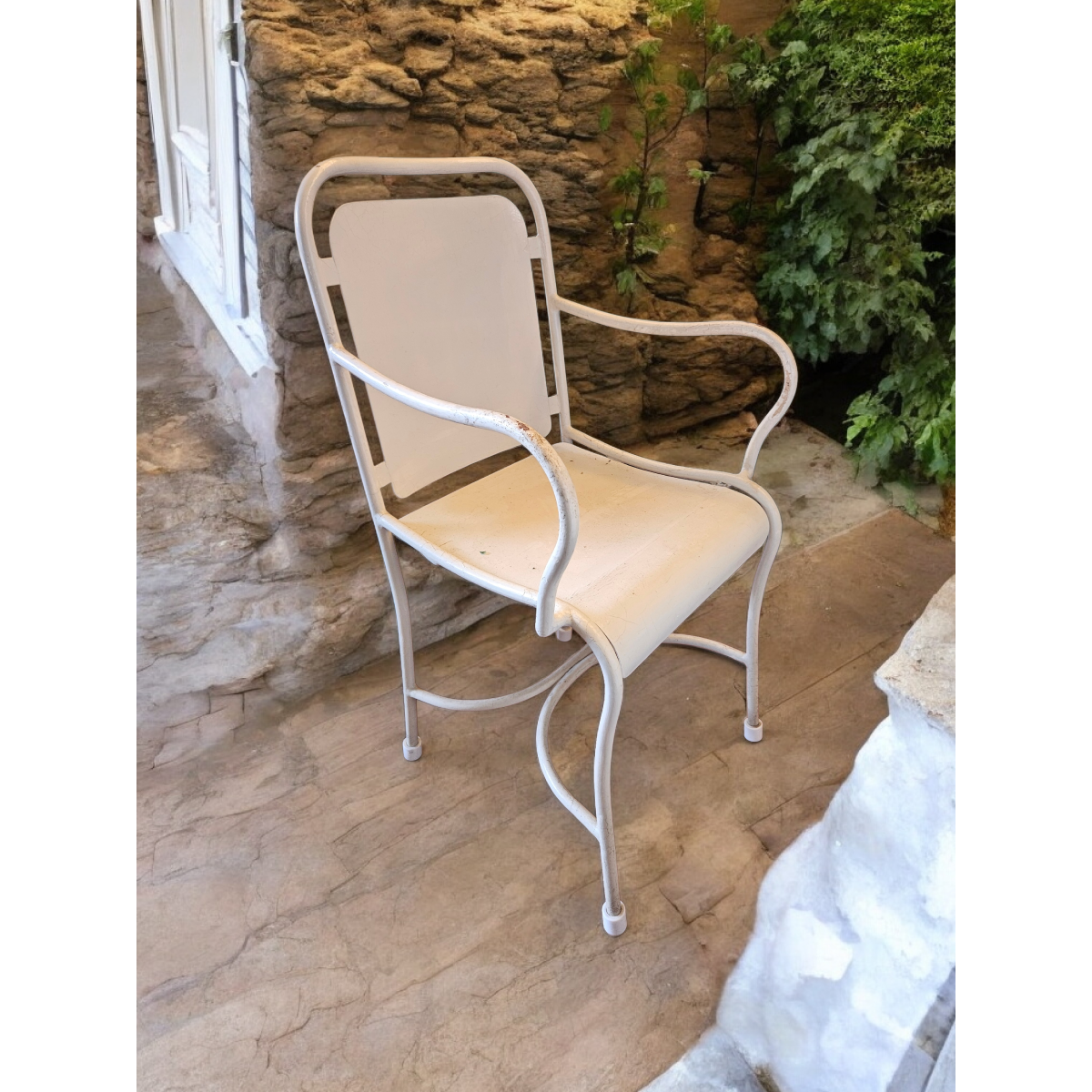 Sedia in ferro curvato anni 30