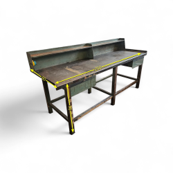 TAVOLO IDA LAVORO N FERRO PESANTE CON MENSOLA