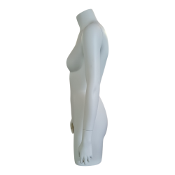 Manichini donna appendibili busto 3/4 bianchi mod "15"