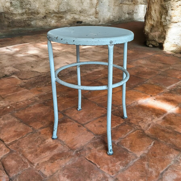 SGABELLO IN FERRO LAVORATO
