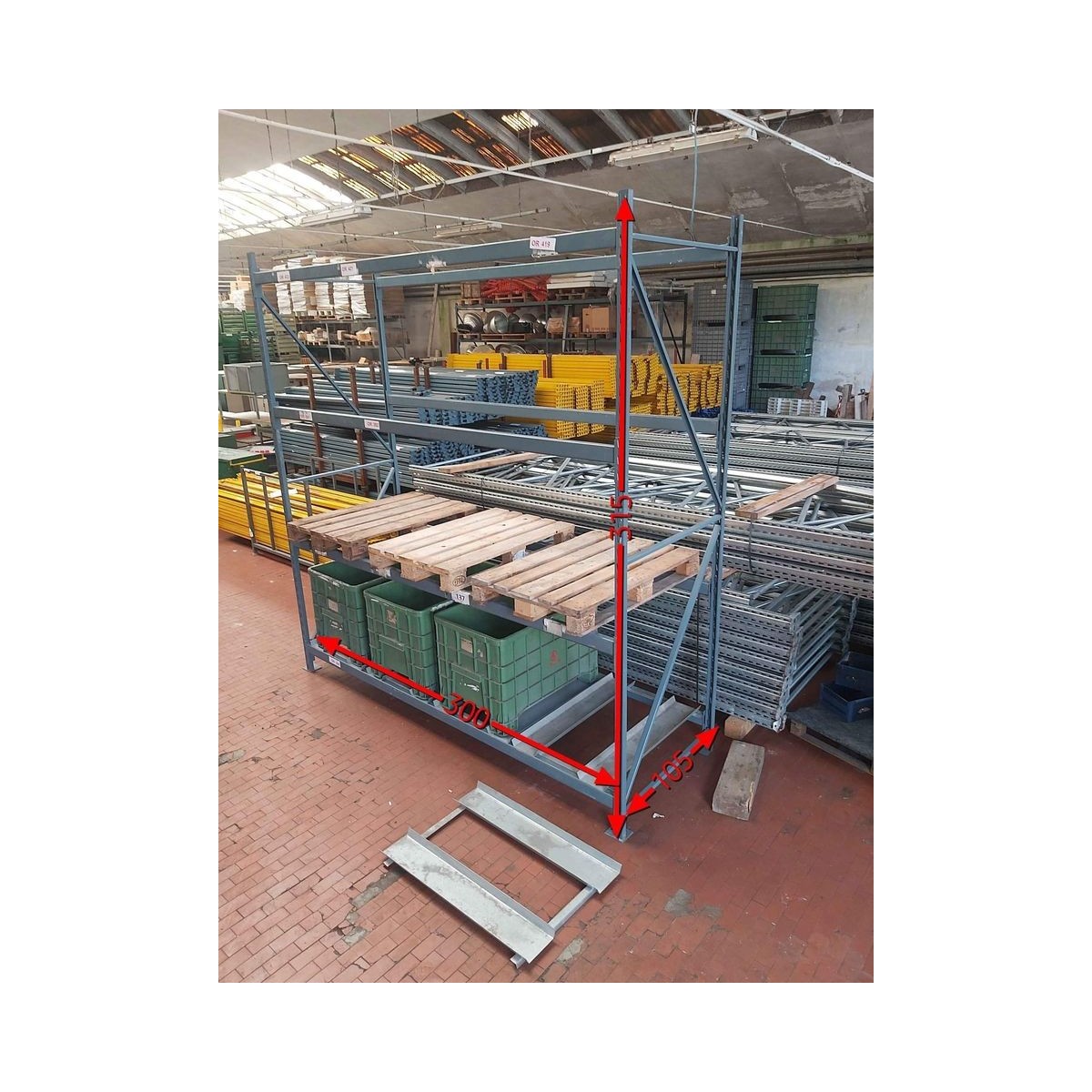 SCAFFALATURA PORTA PALLET "C" SCAFFALATURA PORTA PALLET "C"